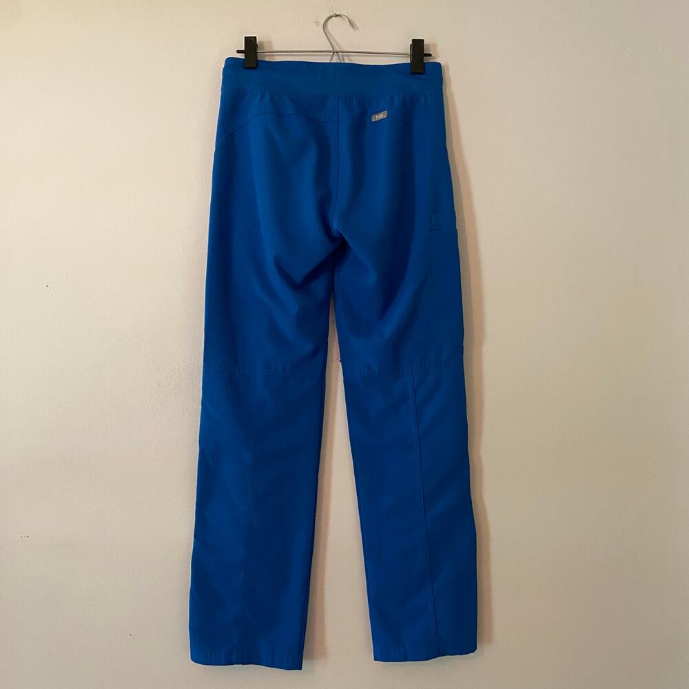 FIGS Royal Blue Kade Straight Leg Scrub Pants Uniform Nurse Doctor Women size XS - Picture 5 of 8